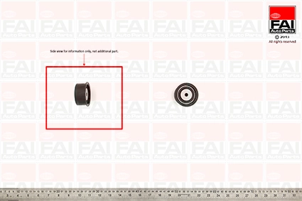 Deflection Pulley/Guide Pulley, timing belt